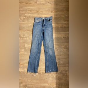 ZARA BELL BOTTOM JEANS